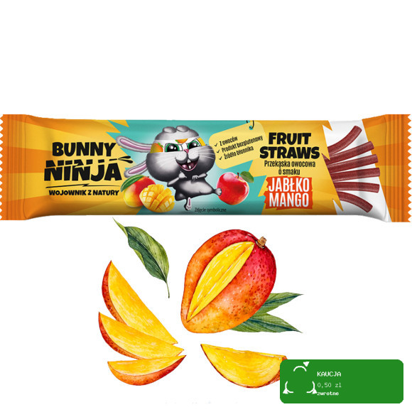 BUNNY NINJA GIFT BOX 11 SŁODKICH PRZEKĄSEK + DODATKI