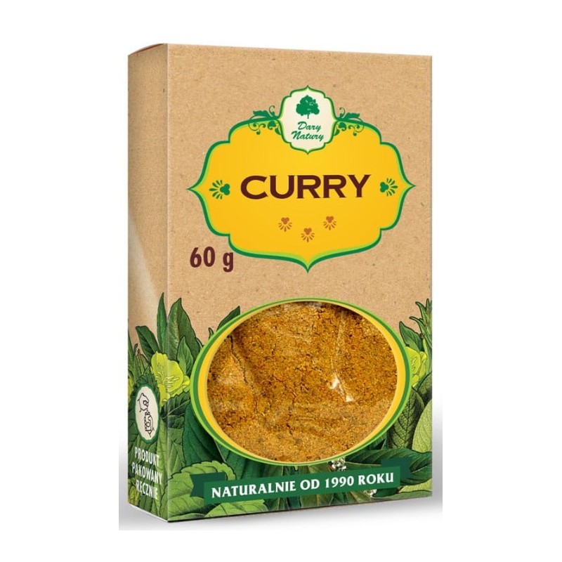 Dary Natury CURRY 60g aromatyczna przyprawa do mięs sosów