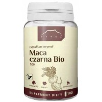 NANGA MACA CZARNA BIO 500MG 100kapsułek