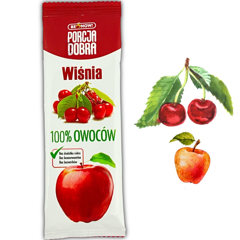 PORCJA DOBRA  LISTEK wiśnia 16g