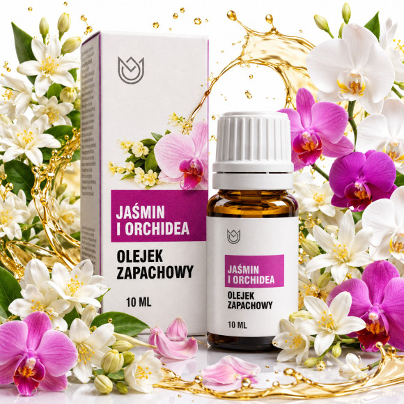 OLEJEK ZAPACHOWY eteryczny jaśminowy JAŚMIN ORCHIDEA10ml kwiatowy mix