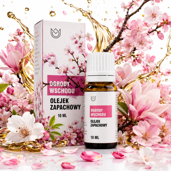 OLEJEK ZAPACHOWY eteryczny OGRODY WSCHODU 10ml na spokój relaks wyciszenie