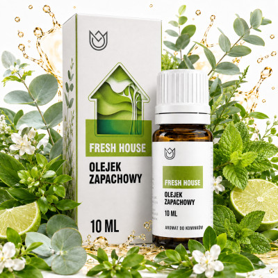 OLEJEK ZAPACHOWY eteryczny FRESH HOUSE Świeży Dom Aromat do domu 10ml