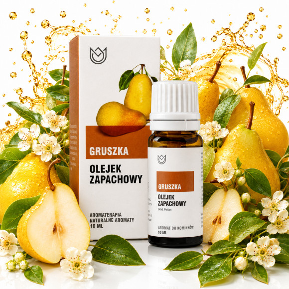 OLEJEK ZAPACHOWY GRUSZKA owocowy 10ml słodkawy zapach AROMATERAPIA Aromat