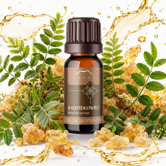 NANGA OLEJEK ETERYCZNY 100% FRANKINCENSE Boswellia serrata KADZIDŁOWIEC 10ml
