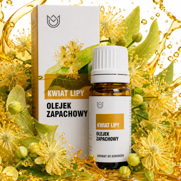 OLEJEK ETERCZNY ZAPACHOWY KWIAT LIPY LIPA Lipowy 10ml Kwiatowy PIĘKNY