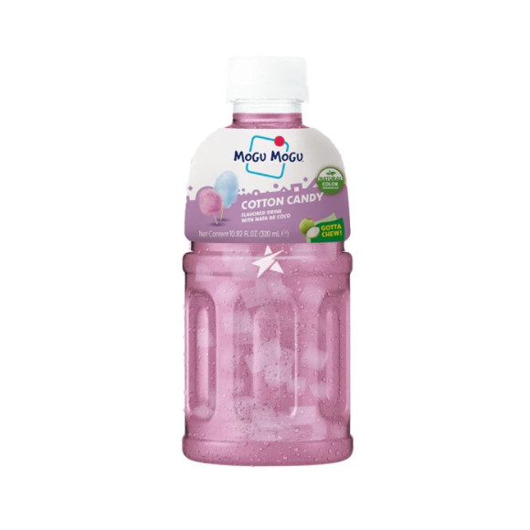 MOGU MOGU napój COTTON CANDY z kawałkami galaretki  320ml