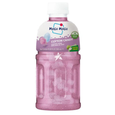 MOGU MOGU napój COTTON CANDY z kawałkami galaretki  320ml