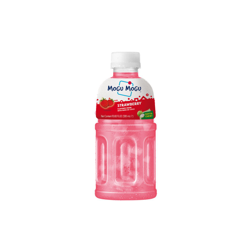 MOGU MOGU napój TRUSKAWKA kawałkami galaretki kokosowej 320ml