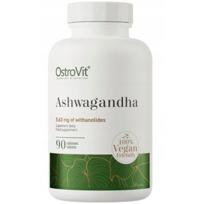 OSTROVIT ASHWAGANDHA 5,63mg 90 TABLETEK