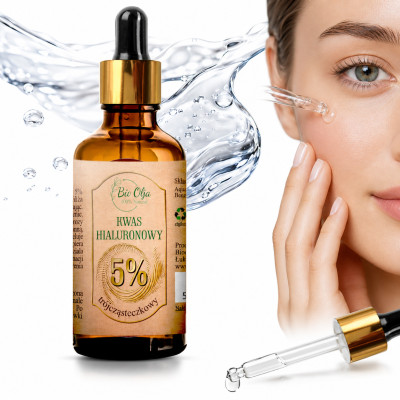 BIO OLJA KWAS HIALURONOWY 5% trójcząsteczkowy 10ml