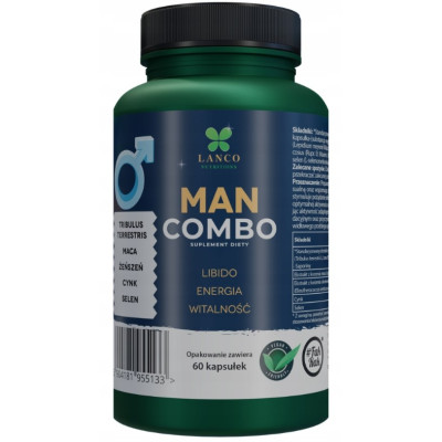 LANCO MAN COMBO 60 kapsułek wsparcie ibido witalność energia