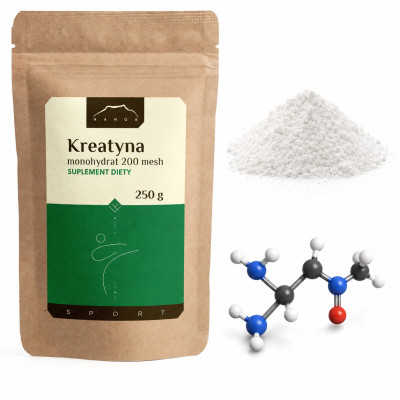 NANGA KREATYNA monohydrat 200 mesh - 250g