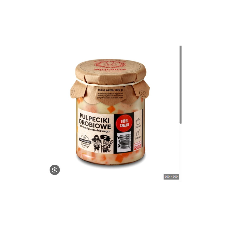 Mielczarek PUPLECIKI DROBIOWE 490g