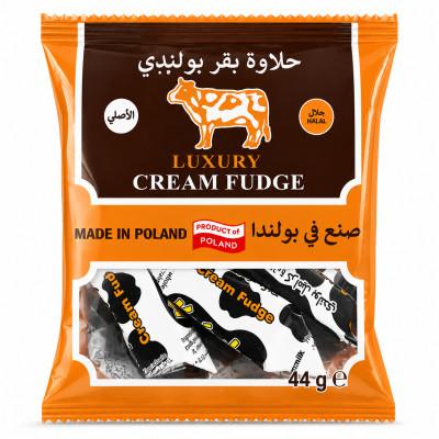 LUXURY CREAM FUDGE krówki 44g KRÓTKA DATA krówka