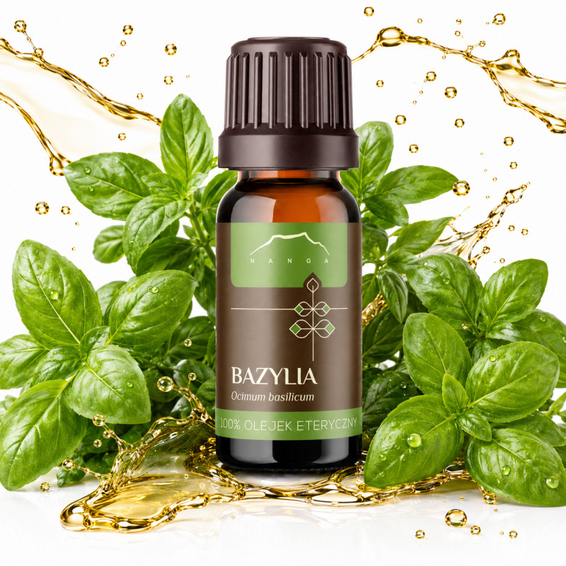 NANGA NATURALNY OLEJEK ETERYCZNY BAZYLIOWY bazylia 10ml