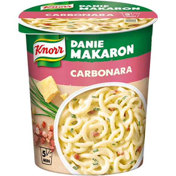 Knorr MAKARON CARBONARA 55g KUBEK