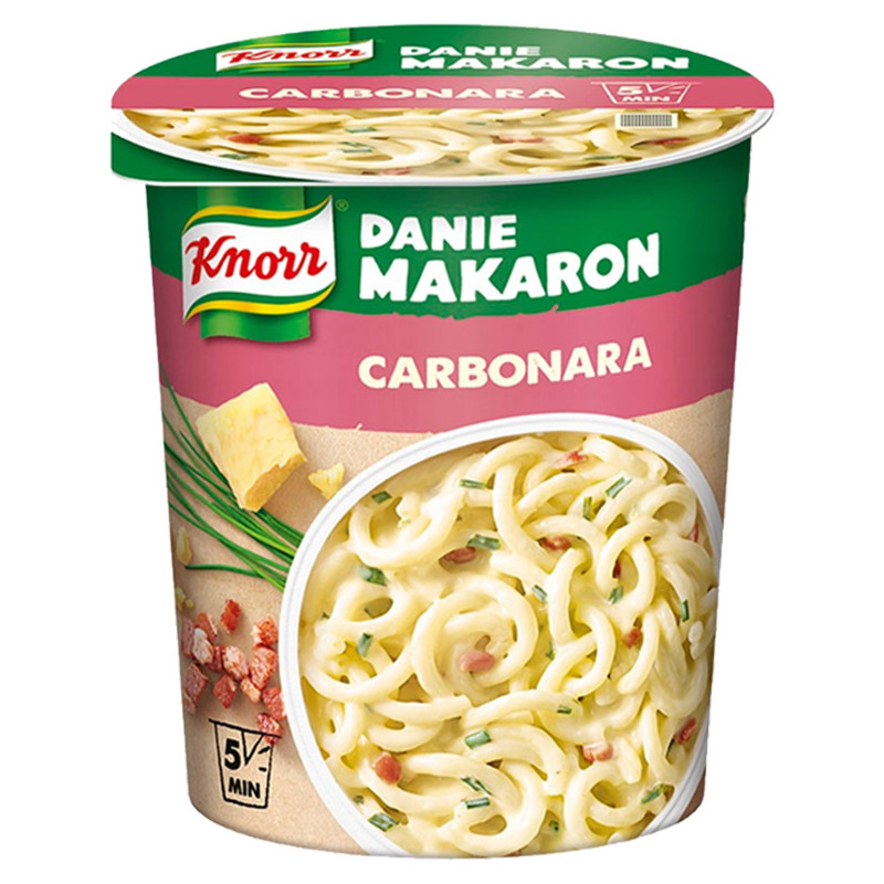 Knorr MAKARON CARBONARA 55g KUBEK