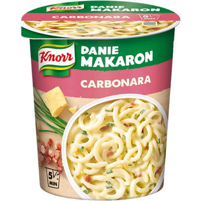 Knorr MAKARON CARBONARA 55g KUBEK