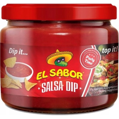 DIP SOS SALSA 315g 0,315KG POMIDOROWO PAPRYKOWA słoik EL