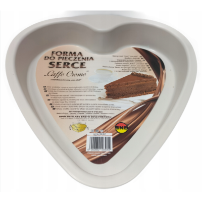 FORMA BLACHA do pieczenia CIASTA SERCE w kształcie SERCA