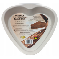 FORMA BLACHA do pieczenia CIASTA SERCE w kształcie SERCA