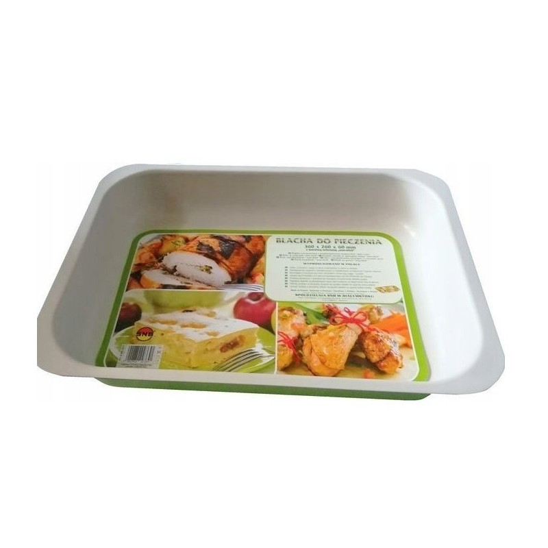 FORMA BLACHA DO PIECZENIA prostokątna DUŻA 36x26x6