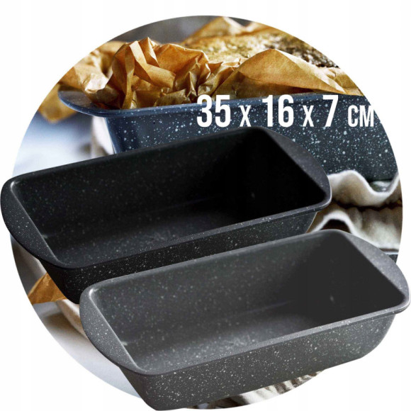 FORMA FOREMKA do chleba 35X16X7 stal węglowa 1szt FORMA FOREMKA do chleba 35X16X7 stal węglowa 1szt