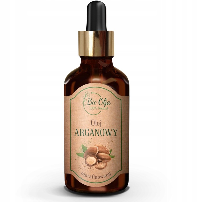 BioOlja OLEJ ARGANOWY zimnotłoczony nierafinowany 50ml