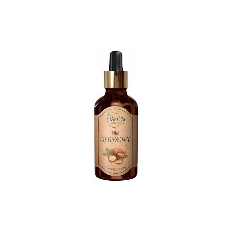 BioOlja OLEJ ARGANOWY zimnotłoczony nierafinowany 50ml