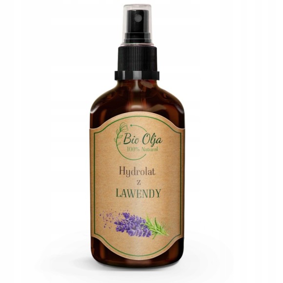 BioOlja HYDROLAT Z LAWENDY LAWENDOWY 100ml do twarzy