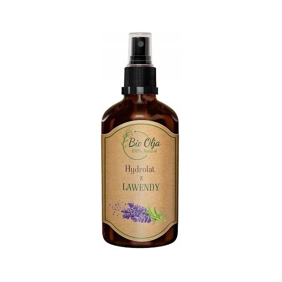 BioOlja HYDROLAT Z LAWENDY LAWENDOWY 100ml do twarzy