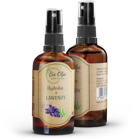 BioOlja HYDROLAT Z LAWENDY LAWENDOWY 100ml do twarzy