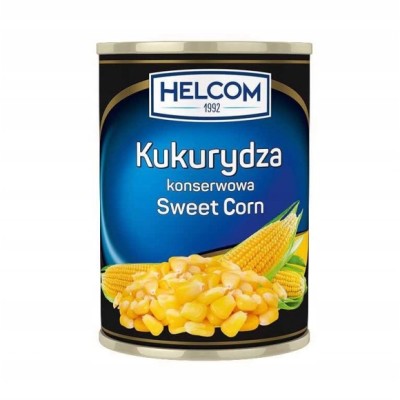 Helcom KUKURYDZA KONSERWOWA W PUSZCE 425ml 400g