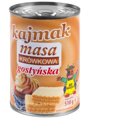 GOSTYŃ MASA KRÓWKOWA GOSTYŃSKA KAJMAK 510g Gofry Ciasta