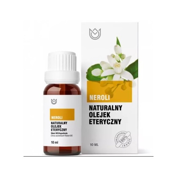 Naturalny OLEJEK ETERYCZNY NEROLI 12ml kwiat pomarańczy