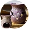 KOMINEK CERAMICZNY do olejków i wosków W KROPKI