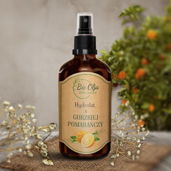 BioOlja HYDROLAT Z GORZKIEJ POMARAŃCZY 100ml Reguluje sebum