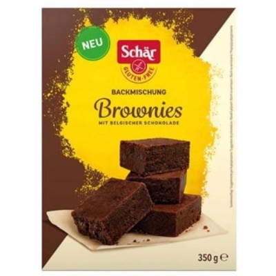 Schar BROWNIES MIESZANKA BEZGLUTENOWA do wypieku ciasta 350g