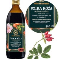 HERBAL SOK z DZIKIEJ RÓŻY +WIT.C 500ml wsparcie STRES