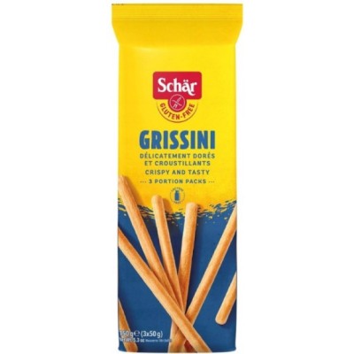 Schar GRISSINI paluszki włoskie BEZGLUTENOWE VEGAN 150g