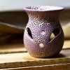 KOMINEK CERAMICZNY do olejków i wosków W KROPKI