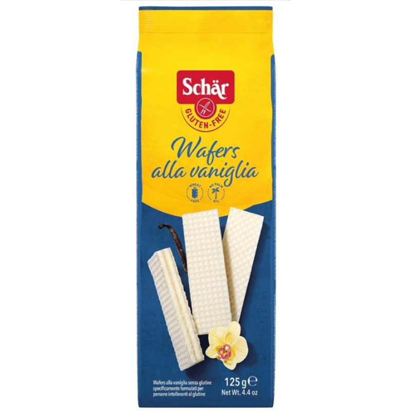 Schar WAFELKI WANILIOWE bezglutenowe CHRUPIĄCE 125g