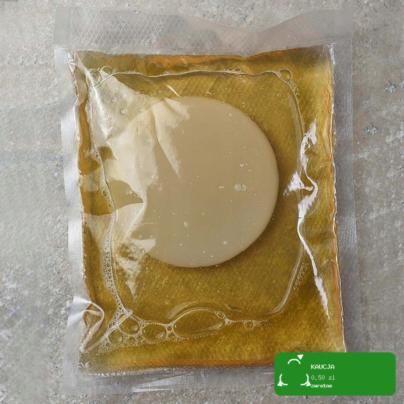 KAMELEON GRZYBEK HERBACIANY scoby 6,5 + starter 200ml DO PRODUKCJI KOMBUCZY