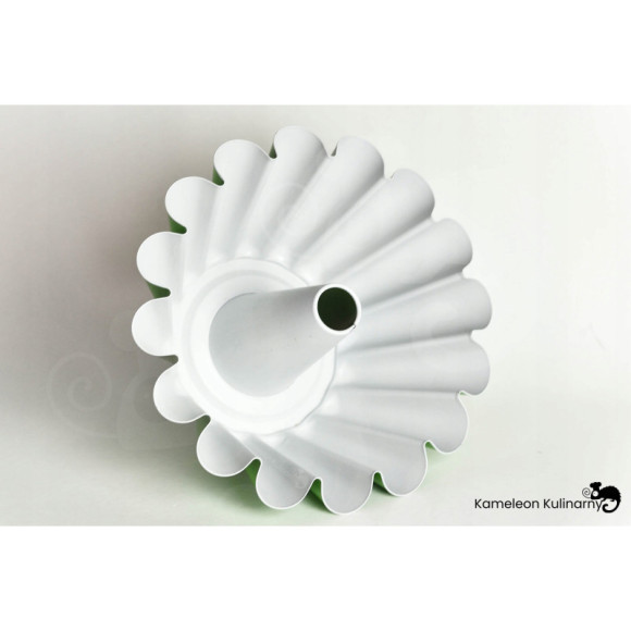 FORMA z tuleją BLACHA DO pieczenia BABKI BABKA fi 23cm SNB nonstick zielona FORMA z tuleją BLACHA DO pieczenia BABKI BABKA fi 23cm SNB nonstick zielona