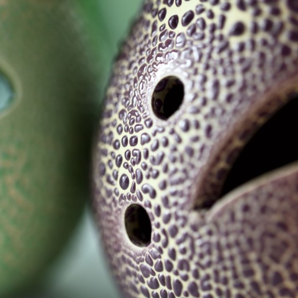 KOMINEK CERAMICZNY do olejków i wosków W KROPKI