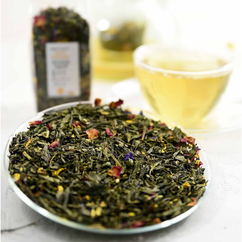 KAMELEON KULINARNY HERBATA zielona aromatyzowana DUCH PORANKA 1KG
