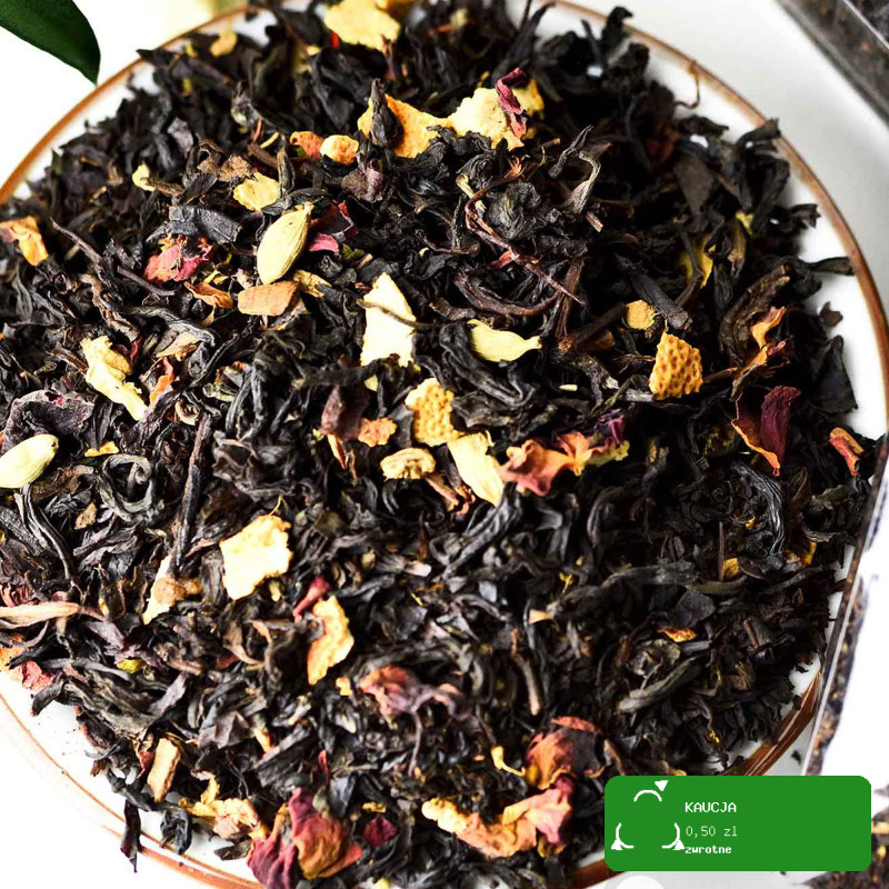KAMELEON KULINARNY HERBATA CZARNA aromatyzowana CICHA NOC zimowa 1KG