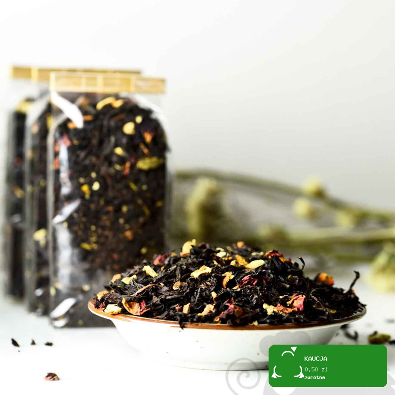 KAMELEON KULINARNY HERBATA CZARNA aromatyzowana CICHA NOC zimowa 1KG