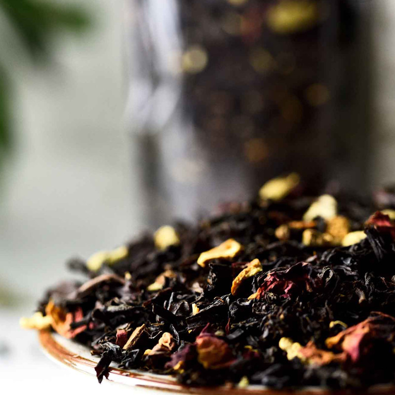 KAMELEON KULINARNY HERBATA CZARNA aromatyzowana CICHA NOC zimowa 1KG